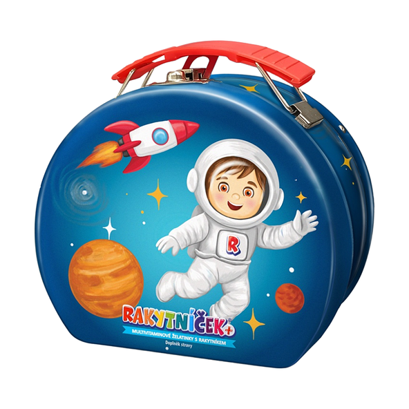 TEREZIA RAKYTNÍČEK+ multivitamínové želatínky kufrík vesmír 50 ks
