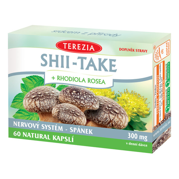 TEREZIA SHII-TAKE + RHODIOLA ROSEA 60cps