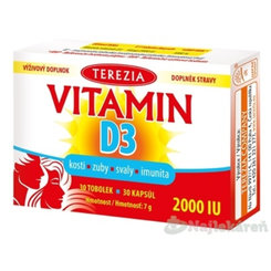TEREZIA VITAMÍN D3 2000 IU 30ks