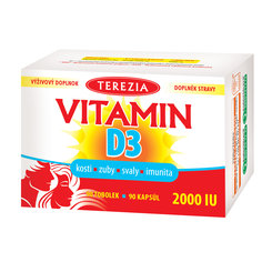 TEREZIA VITAMÍN D3 2000 IU 90cps