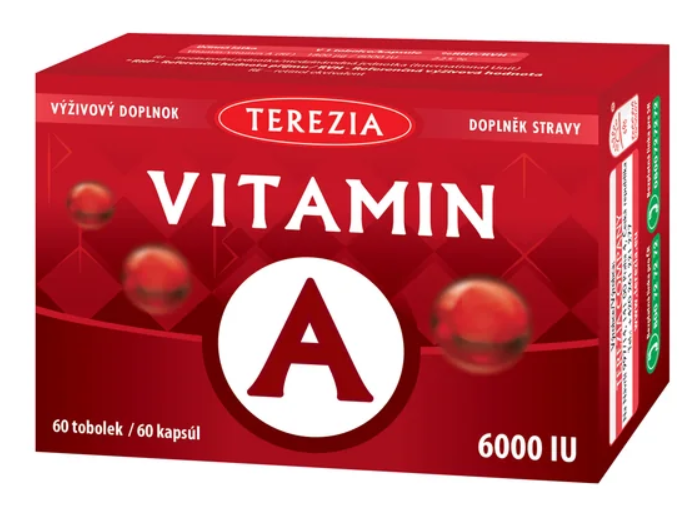 TEREZIA VITAMÍN A 6000 IU 60 kapsúl