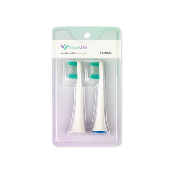 TRUELIFE Náhradné hlavice SonicBrush UV - ForKids Duo Pack