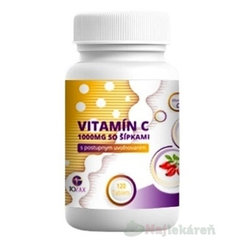 TOZAX Vitamín C 1000 mg so šípkami tablety s postupným uvoľňovaním 120tbl