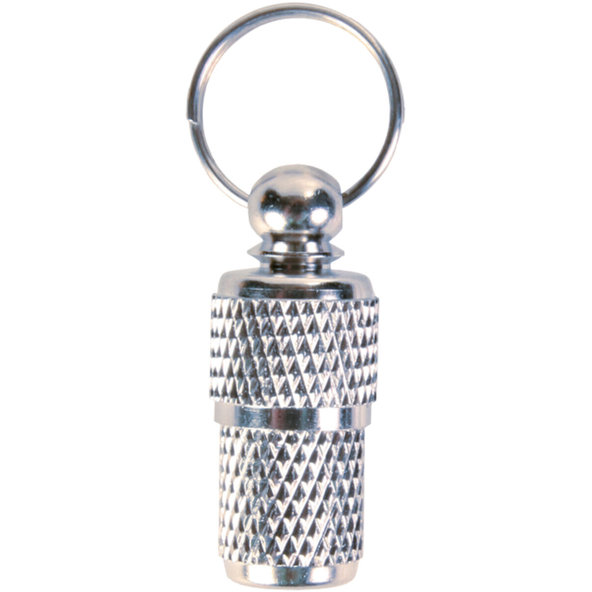 TRIXIE Chrómový identifikačný adresár na obojok pre psy a mačky