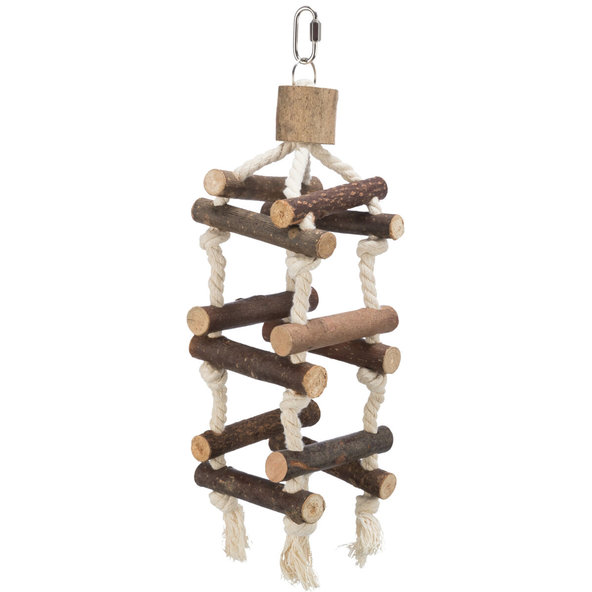 TRIXIE Rope ladder tower hračka pre andulky a kanáriky 34cm