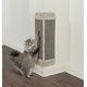TRIXIE Scratching board XL f. corners, sisal/plush., rohové škrabadlo pre mačky 32×60cm