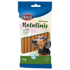 TRIXIE Soft Snack rotolinis maškrta pre psy hydinová 12cm, 12ks / 120g