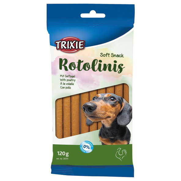 TRIXIE Soft Snack rotolinis maškrta pre psy hydinová 12cm, 12ks / 120g