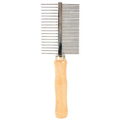 TRIXIE obojstranný hrebeň pre psy 17cm