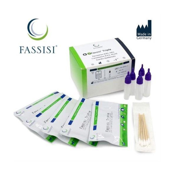 Test Fassisi Triple (CPV, FPV, CCV, FCoV, Giardia duodenalis) 5ks