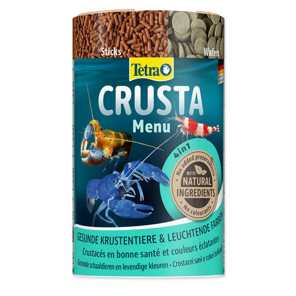 Tetra Crusta Menu kompletné krmivo pre krevety a kôrovce 100 ml