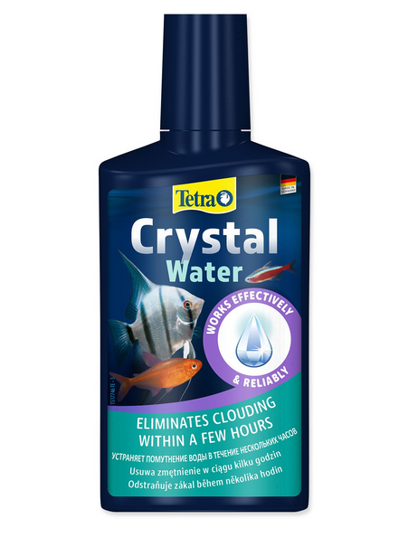 Tetra Crystal Water koncentrovaný prípravok zaisťujúci krištáľovo čistú vodu 250 ml