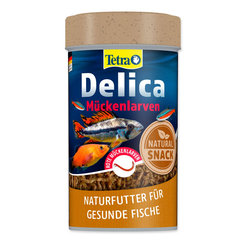 Tetra Delica Bloodworms komárie larvy, krmivo pre akváriové ryby 100 ml