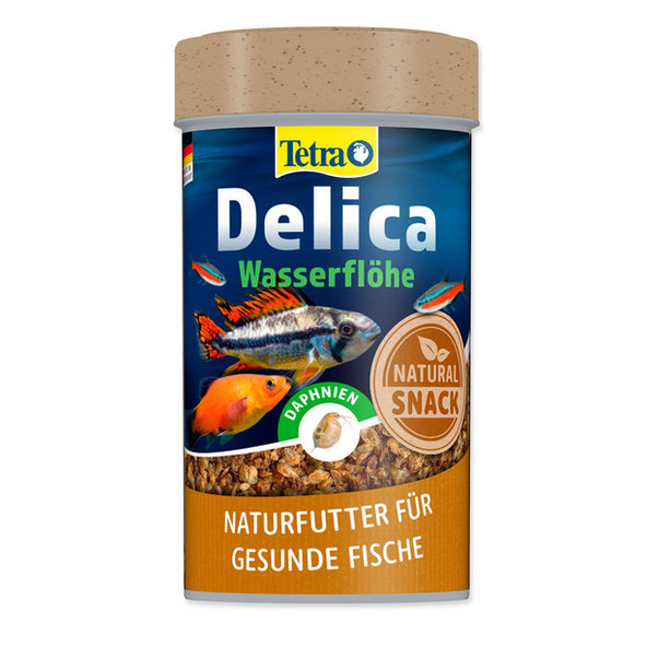 Tetra Delica Daphnia prírodné dafnie (vodné blchy) pre akváriové ryby 100 ml