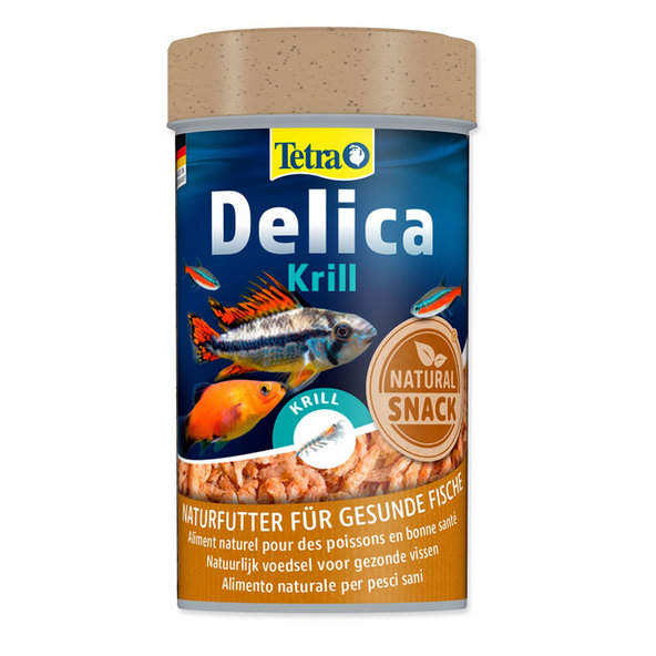 Tetra Delica Krill sušený kril pre akváriové ryby 100 ml