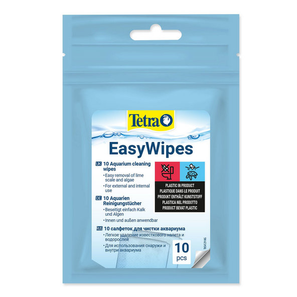 Tetra Easy Wipes čistiace obrúsky pre všetky typy akvárií 10 ks