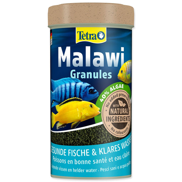 Tetra Malawi Granules krmivo pre bylinožravé cichlidy 250 ml