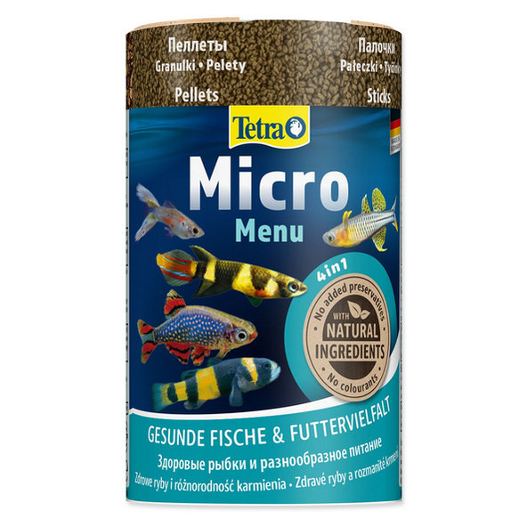 Tetra Micro Menu krmivo pre akváriové ryby 100 ml