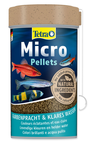 Tetra Micro Pellets krmivo pre akváriové ryby 100 ml