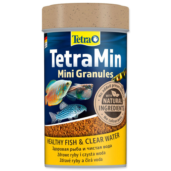 Tetra Min Mini Granules minigranulky pre okrasné ryby 100 ml