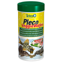 Tetra Pleco Veggie Wafer kompaktné plátky krmiva pre bylinožravé prísavníky 250 ml