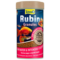 Tetra Rubin Granules krmivo pre zvýraznenie farebnosti všetkých druhov akváriových rýb 250 ml