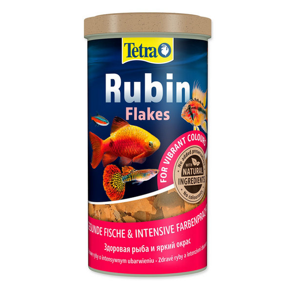Tetra Rubin krmivo pre zvýraznenie farebnosti akváriových rýb 1 L
