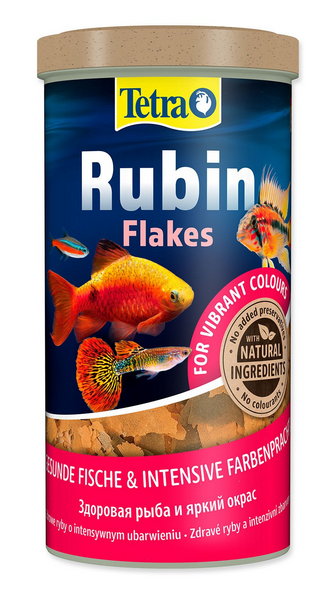 Tetra Rubin krmivo pre zvýraznenie farebnosti akváriových rýb 1 L