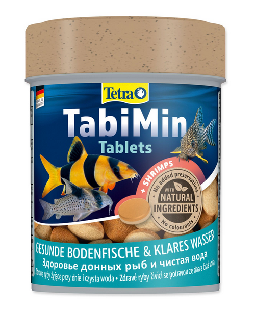 Tetra Tabi Min Tablets krmivo pre všetky ryby živiace sa potravou zo dna 275 tabliet