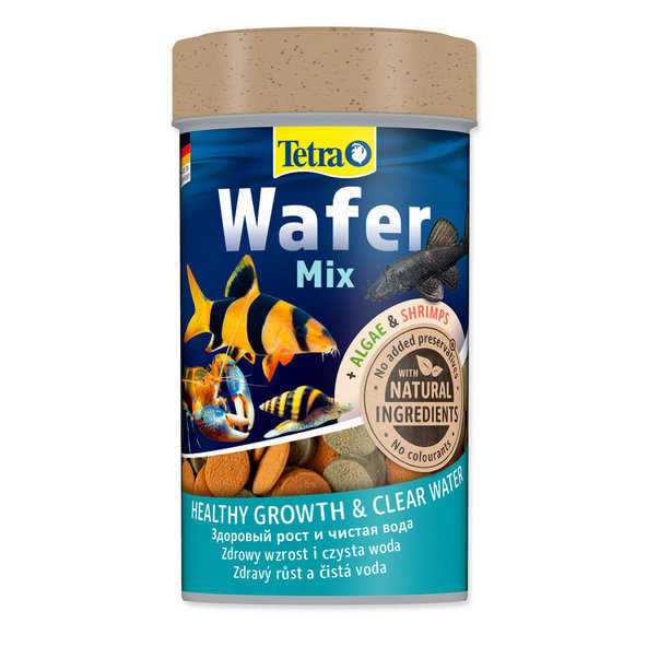 Tetra Wafer Mix komplexné krmivo pre ryby a raky žijúce pri dne 100 ml
