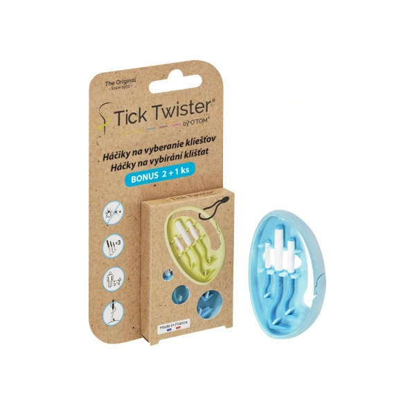 TICK TWISTER Háčiky na vyberanie kliešťov 3 ks