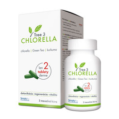 Tree3CHLORELLA výživový doplnok 180 tabliet