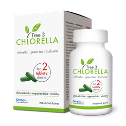 Tree3CHLORELLA výživový doplnok 60 tabliet