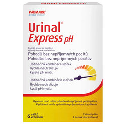 Urinal Express pH vrecúška na podporu zdravia močových ciest 6ks