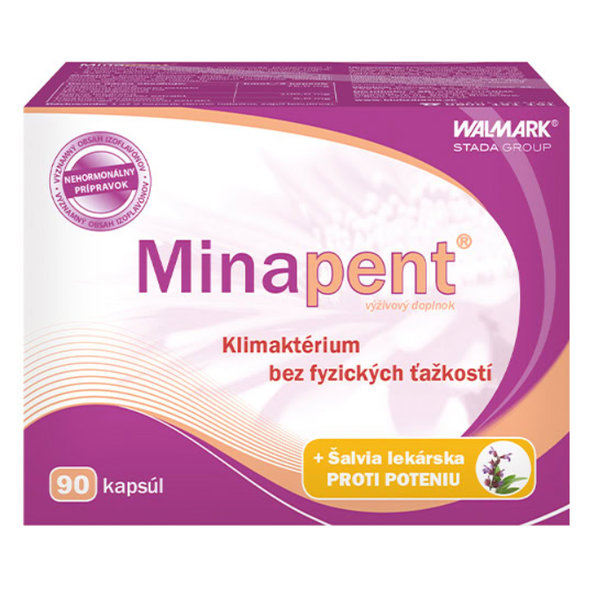 VALOSUN Minapent + šalvia menopauza 90cps