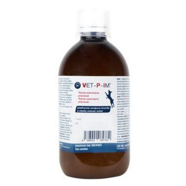 VET-P-IM sirup na posilnenie imunity zvierat 500 ml