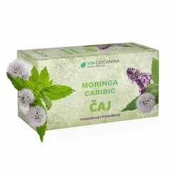 VIA ORGANIKA Moringa caribic ČAJ PRIEDUŠKOVÝ