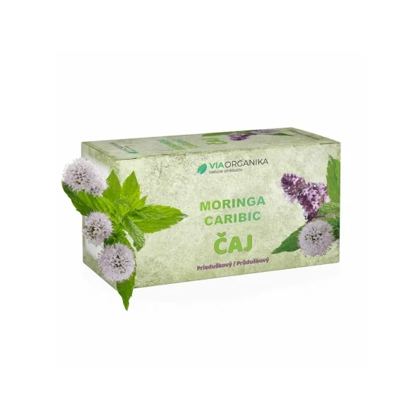VIA ORGANIKA Moringa caribic ČAJ PRIEDUŠKOVÝ