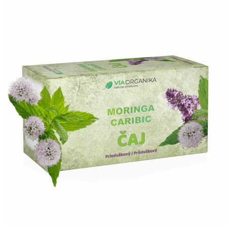 VIA ORGANIKA Moringa caribic ČAJ PRIEDUŠKOVÝ