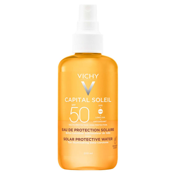 VICHY Capital Soleil Beta-karotén SPF 50 sprej na opaľovanie 200ml