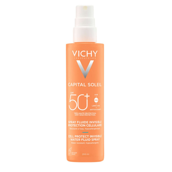 VICHY Capital Soleil SPF 50+ fluidný sprej 200ml