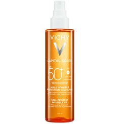 VICHY Capital Soleil neviditeľný olej SPF 50+ 200ml