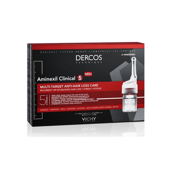 VICHY Dercos Aminexil Clinical 5 pre mužov 21x6ml