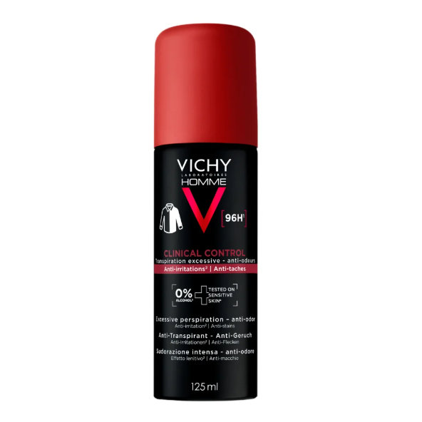 VICHY DEO HOMME CLINICAL Control 96H antiperspirant pre mužov 125ml