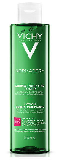 VICHY Normaderm čistiace tonikum pre pleť so sklonom k akné 200ml