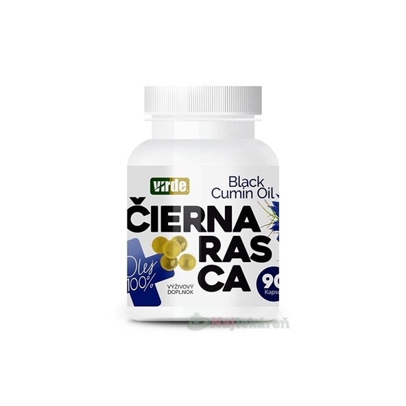 VIRDE ČIERNA RASCA OLEJ 100% 90cps