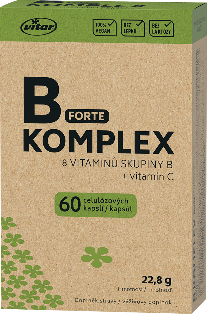 Vitar B komplex EKO 60 kapsúl