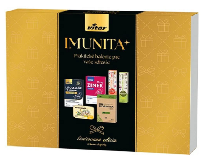 VITAR Box Imunita+ B-komplex + zinok + energit zázvor + probiotika + vitamín C + multivitamín kúpite na Najlekaren.eu
