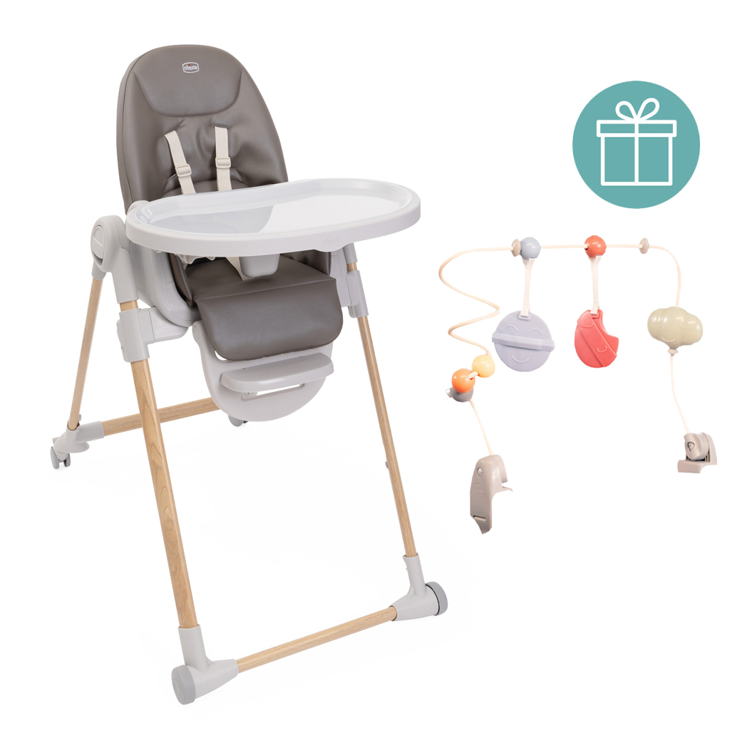 CHICCO Stolička jedálenská Polly Armonia - Scandinavian + Hrazdička Rainbow kúpite na Najlekaren.eu