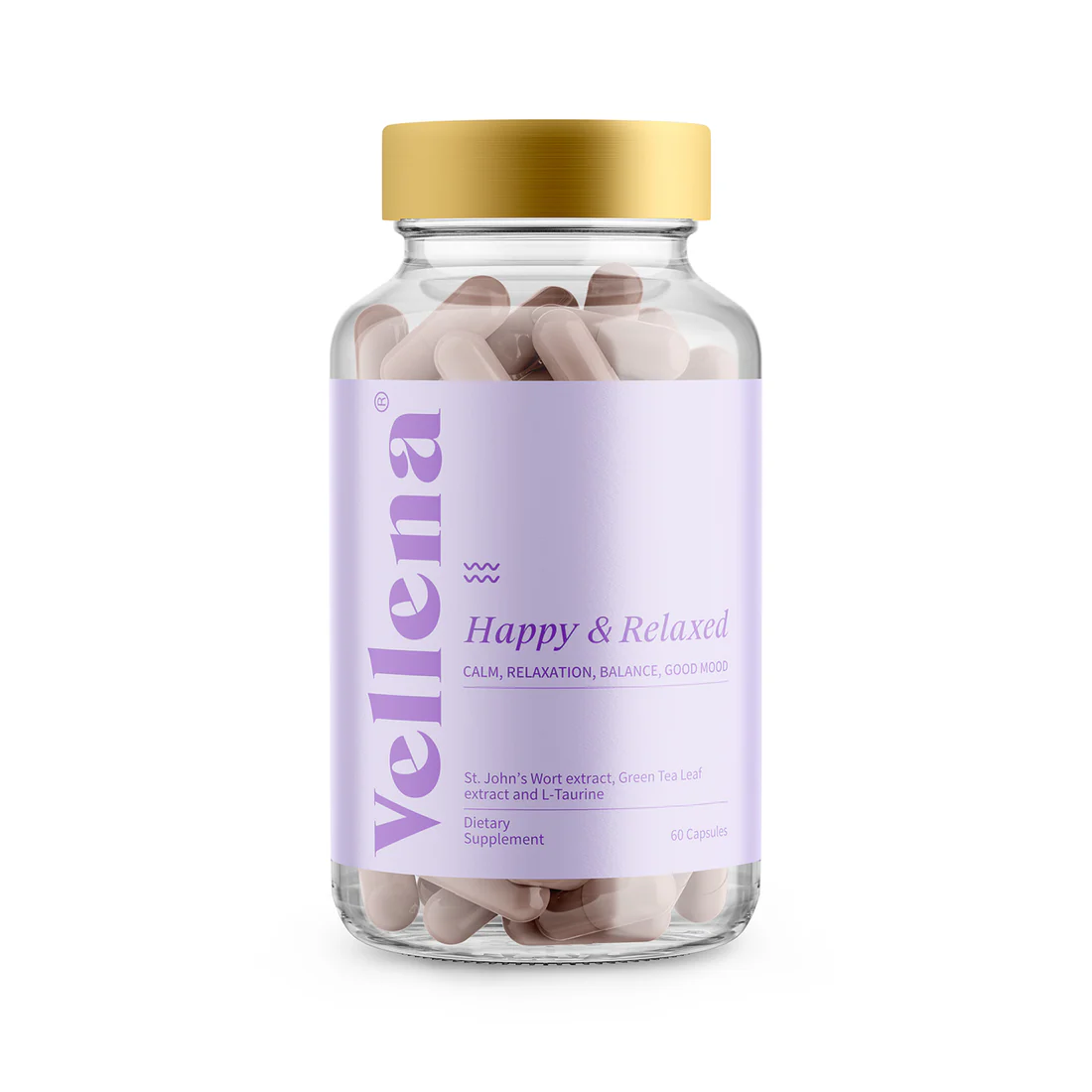VELLENA Dobrá nálada 60 kapsúl